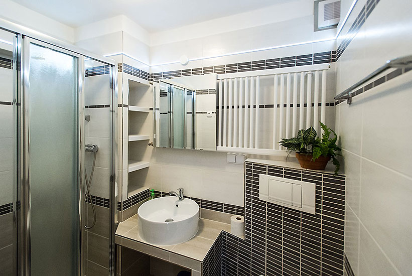 Bezchlebovi - Unterkunft Český Krumlov: Zimmer Nr. 4 - Badezimmer