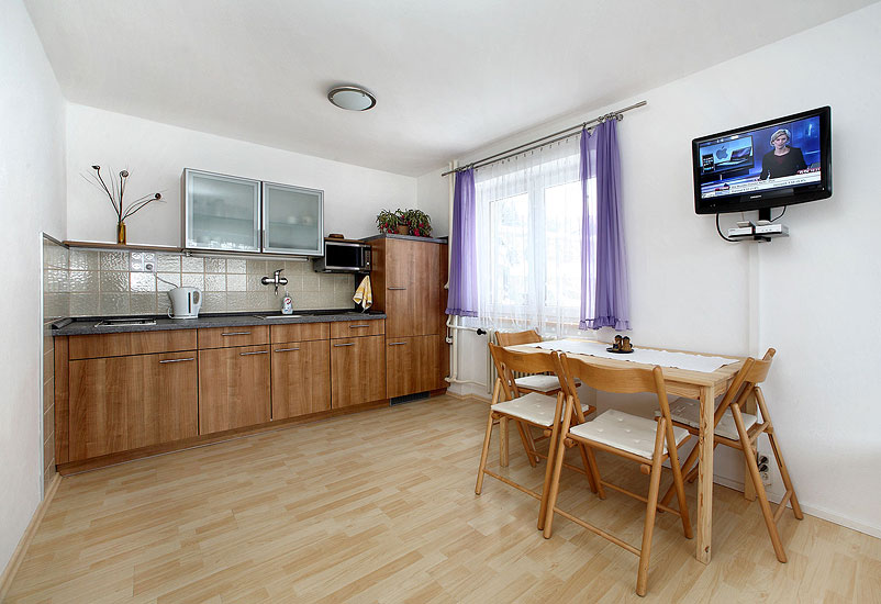 Zimmer Nr. 4 - Vierbettzimmer mit DU/WC und Küche, Bezchlebovi - Unterkunft Český Krumlov