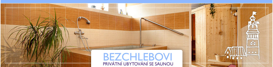 Sauna, Bezchlebovi - ubytování Český Krumlov