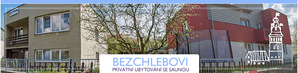 Ubytování Český Krumlov - Bezchlebovi, celkový pohled